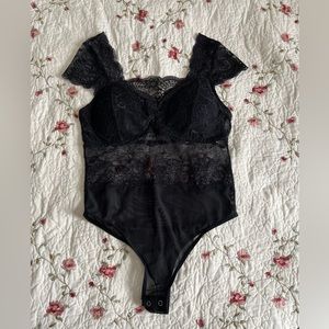 Sheer lace body suit Kathy